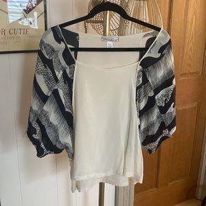 Trinity 100% Silk Blouse - Size Small